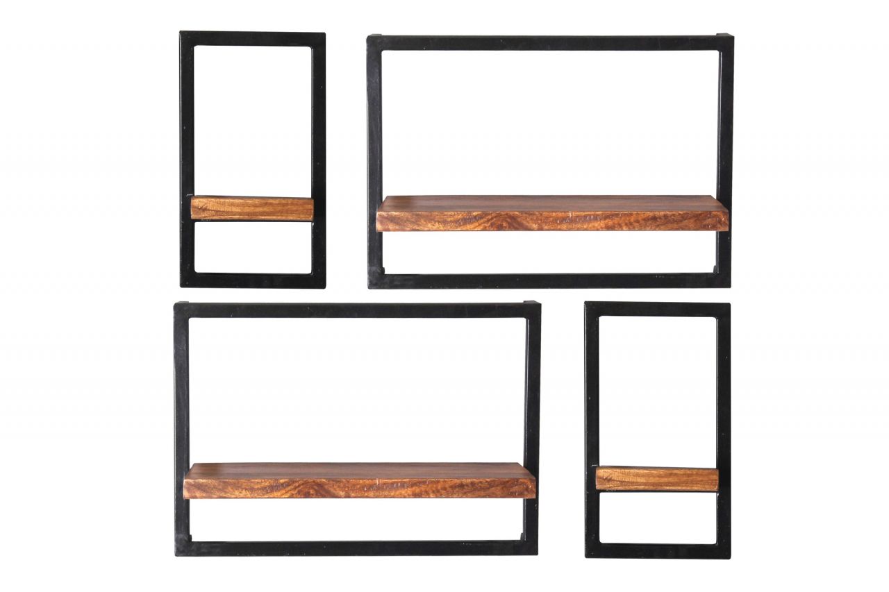 PANAMA Wandregal-Set, 4-teilig 09200-03,