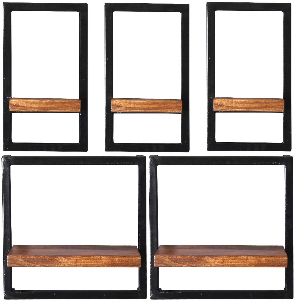 PANAMA Wandregal-Set, 5-teilig 09200-17,