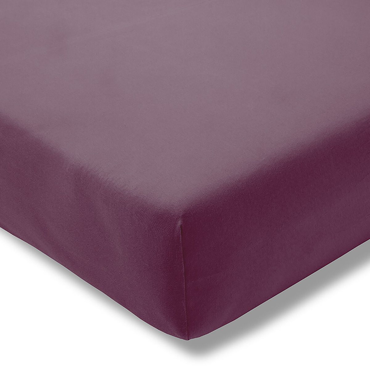 Estella Zwirnjersey Topper-Spannbetttuch 6950, 100 x 200 x 7 cm Leinen
