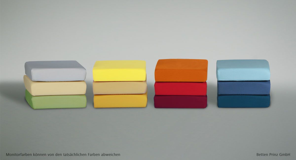 Exquisit Zwirnjersey-Elasthan 480, 140-160 x 200-220 cm Espresso