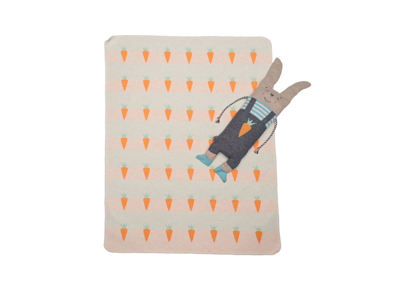 Hasen Puppe mit Decke 6864,