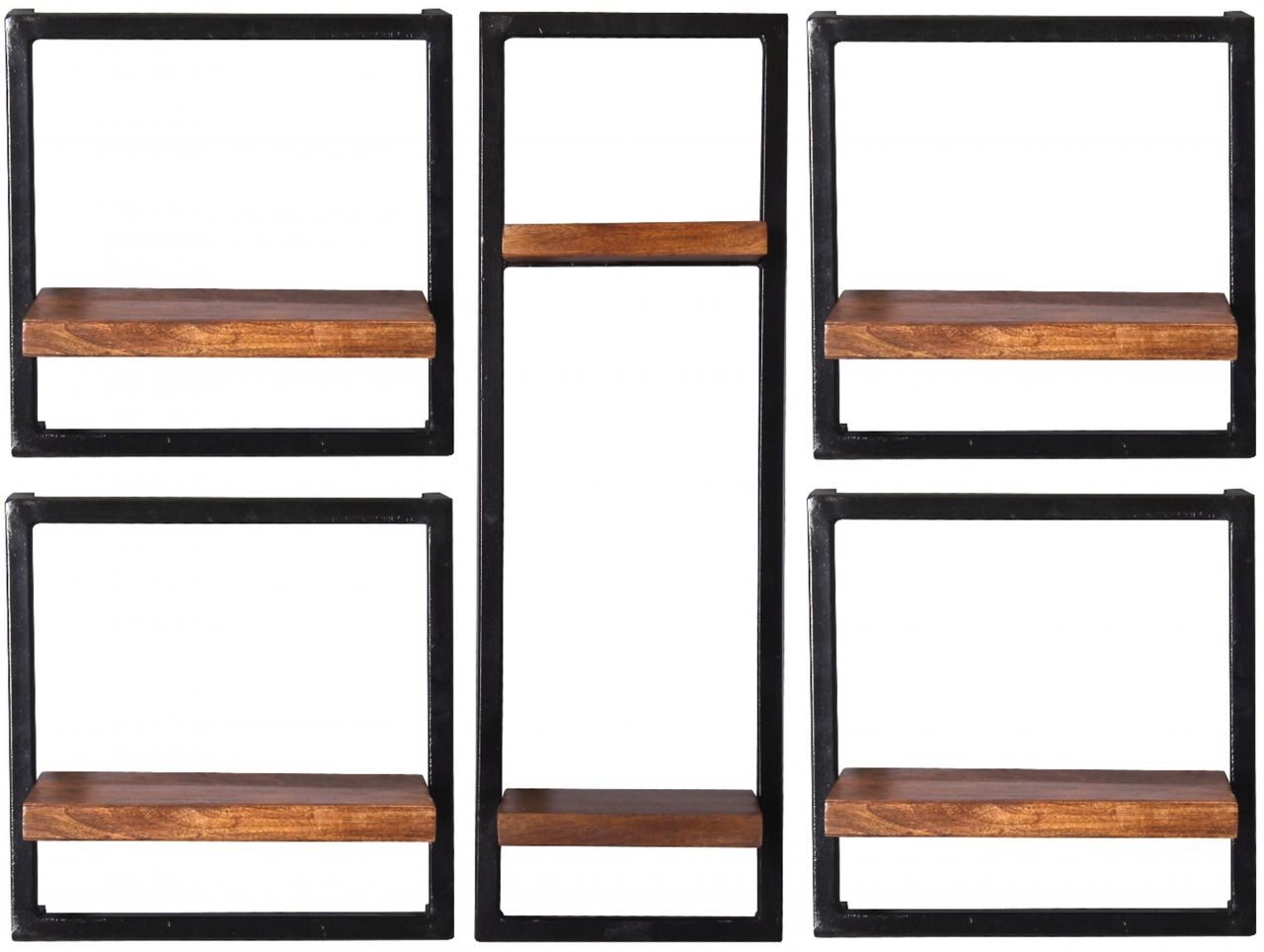 PANAMA Wandregal-Set, 5-teilig 09200-16,