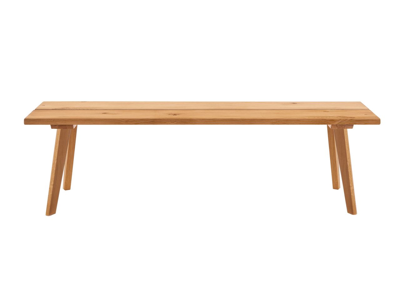 Fine-Line Bank Sola, 140 x 38 x 37 cm Nussbaum, geölt