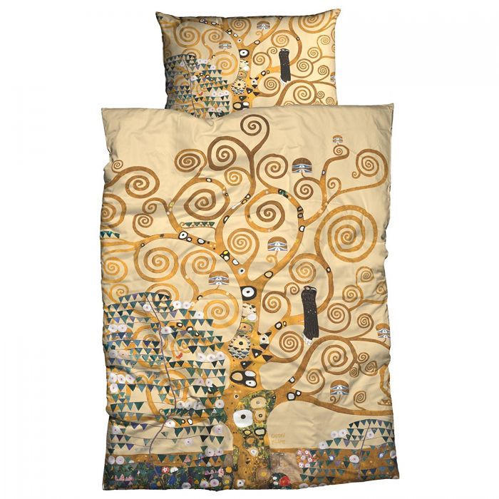 Lebensbaum, 155 x 220 + 80 x 80 cm  Beige-Gold