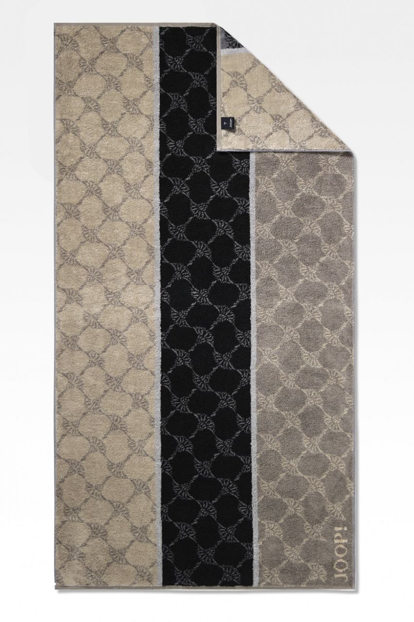 JOOP! Signature Cornflower Stripes 1657 ST, 80 x 200 cm Graphit