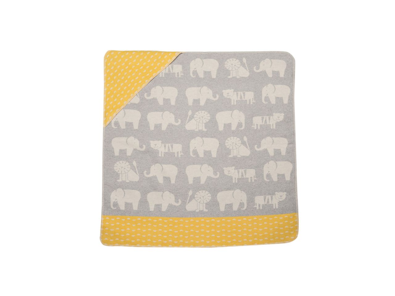 Babydecke mit Kapuze Juwel Zoo 6728,