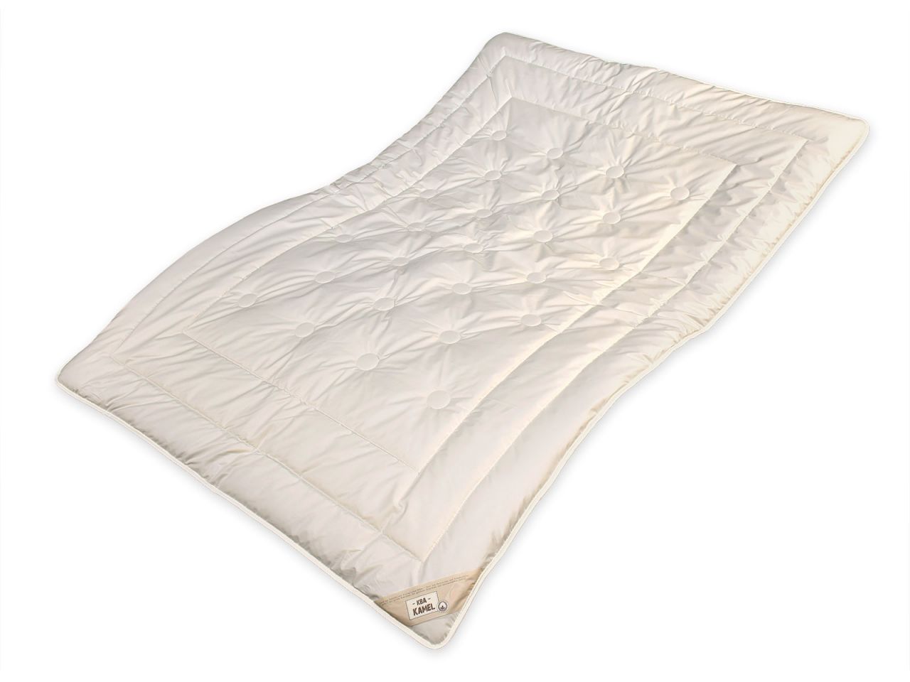 Duo-Warm Steppbett Kamelhaar, 135 x 200 cm