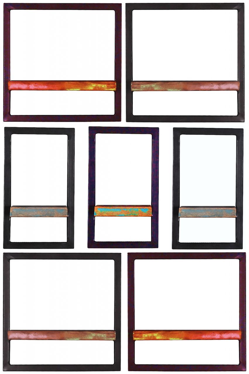 RIVERBOAT Wandregal-Set, 7-teilig 09101-20,