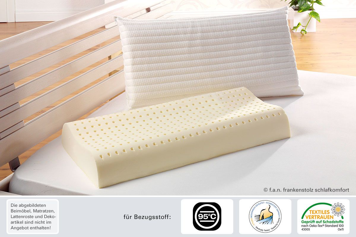 Medisan Sleep & Care Nackenstützkissen Latex, 40 x 80 cm