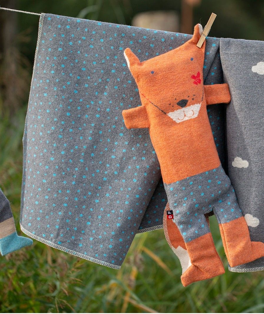 Fuchs Puppe mit Decke 6733,