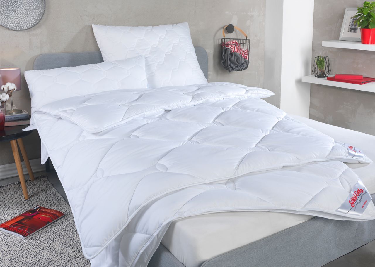 Schlaf-Gut Duo-Steppbett Lyocell (Tencel), 155 x 220 cm