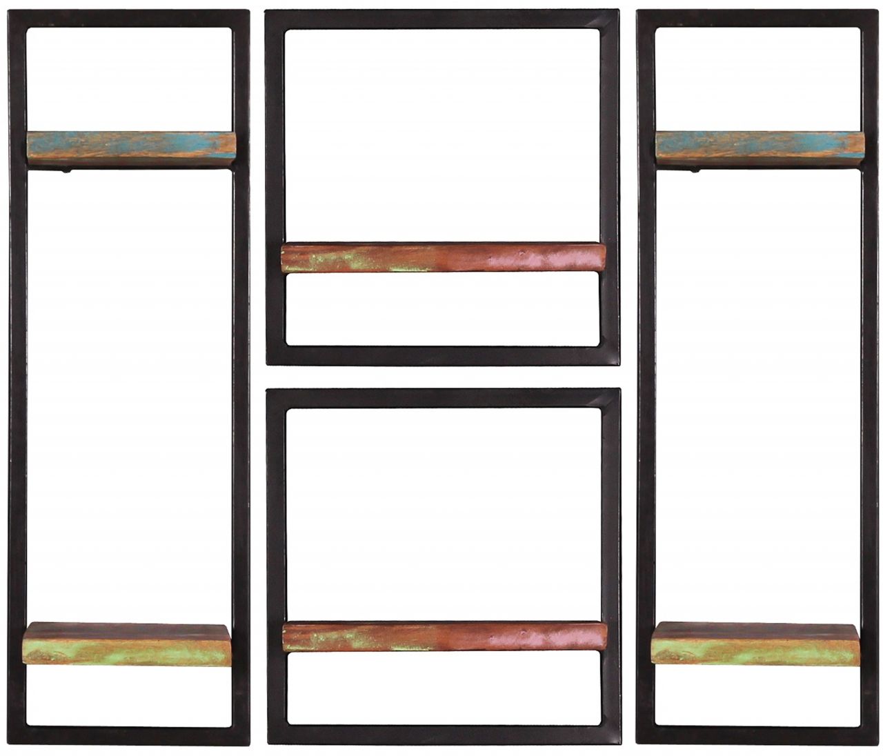 RIVERBOAT Wandregal-Set, 4-teilig 09101-15,