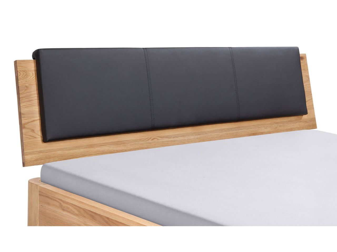 Kissen Ravo, Stoff Alpina Anthrazit 391 180 cm