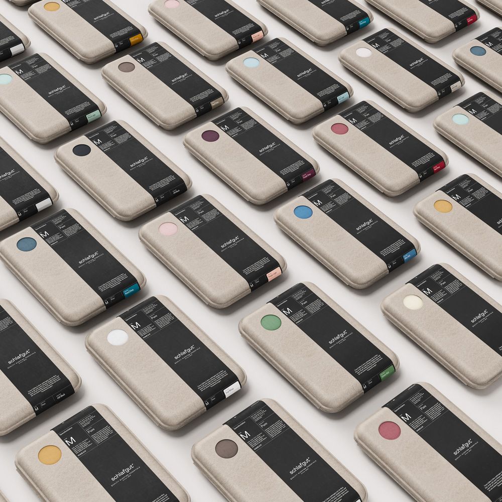 Pure Topper Bio 5047T, S - 90-100 x 190-220 cm Purple Light