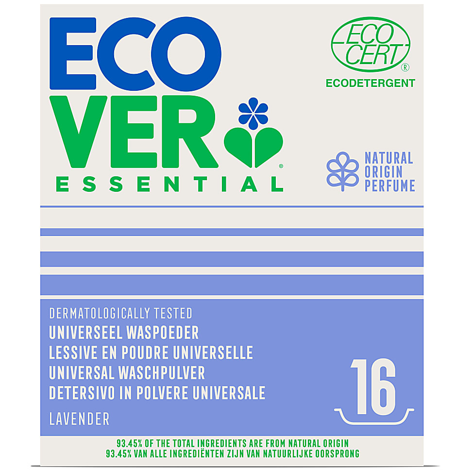 Ecover Essential Universal Waschpulver Lavendel - 1200 g