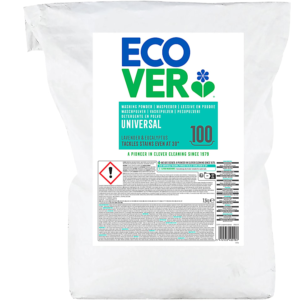 Ecover Universal Waschpulver Lavendel und Eukalyptus 7,5 kg