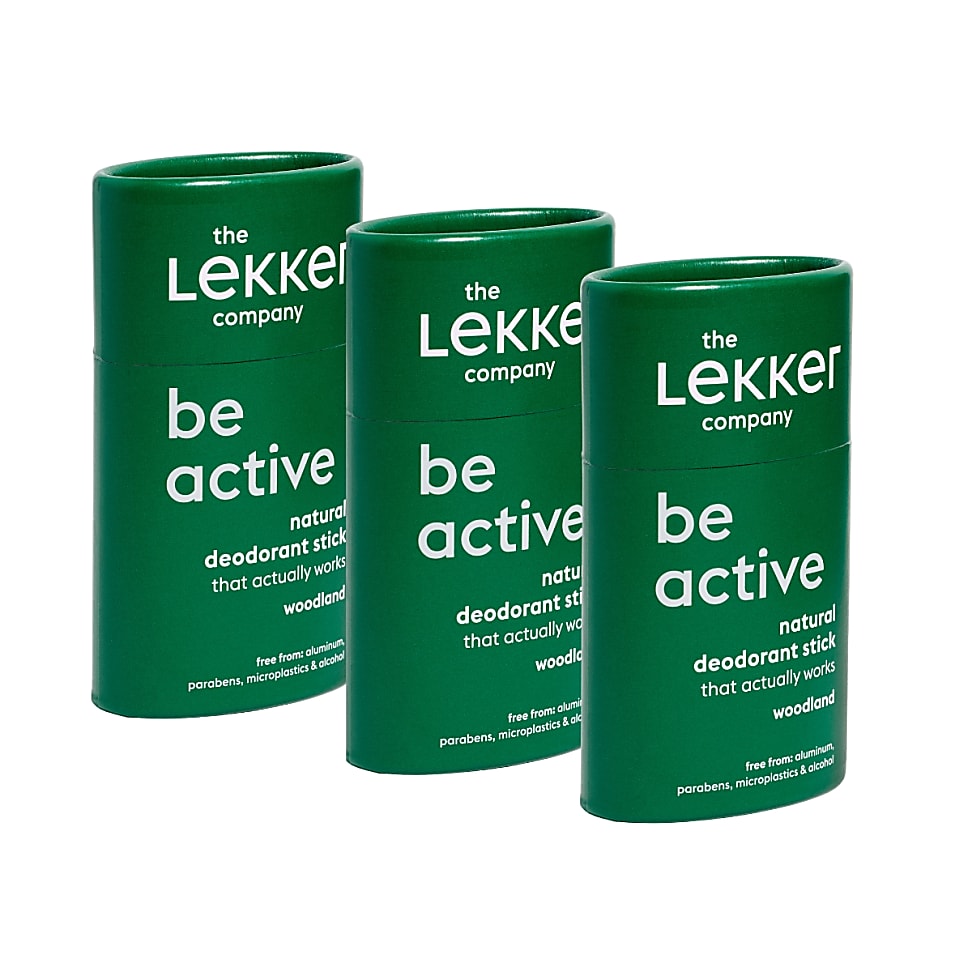 The Lekker Company Deodorant Stick Woodland Set