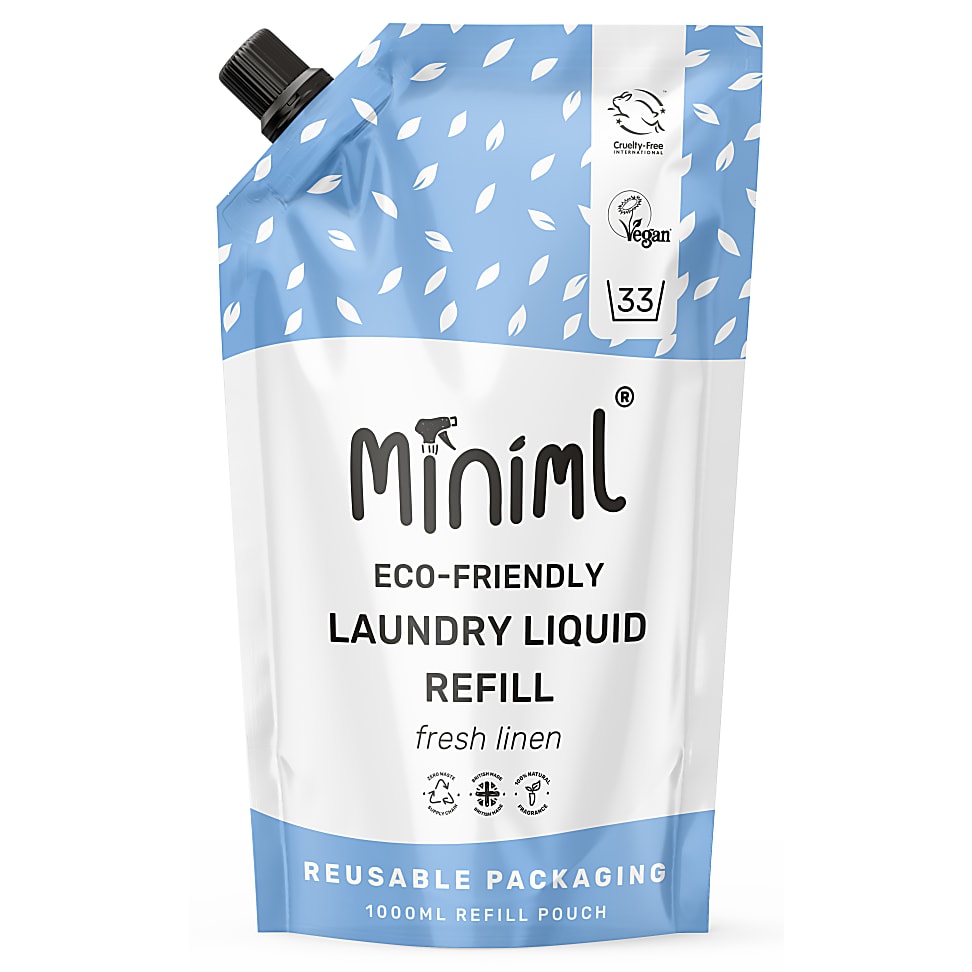 Miniml Waschmittel Fresh Linen - 1L Nachfüllpackung