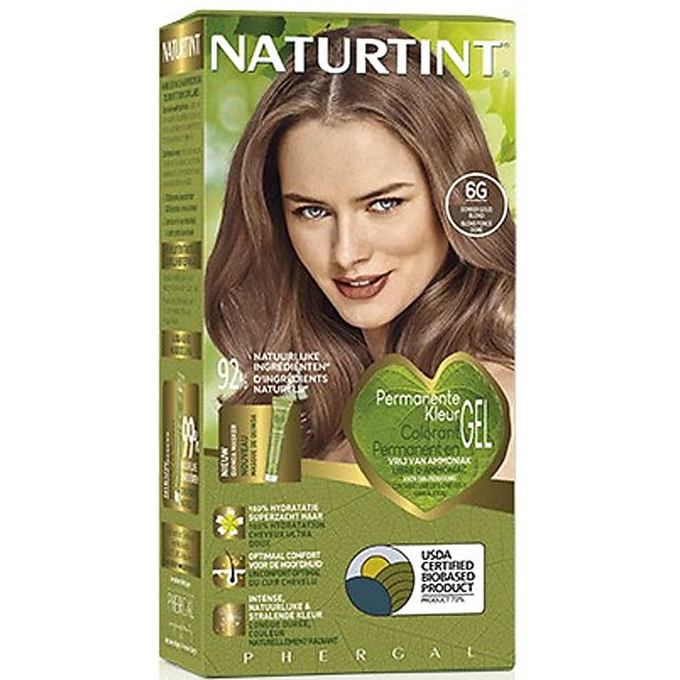 Naturtint Permanent Natürliche Haarfarbe - 6G Dark Golden Blonde - ...