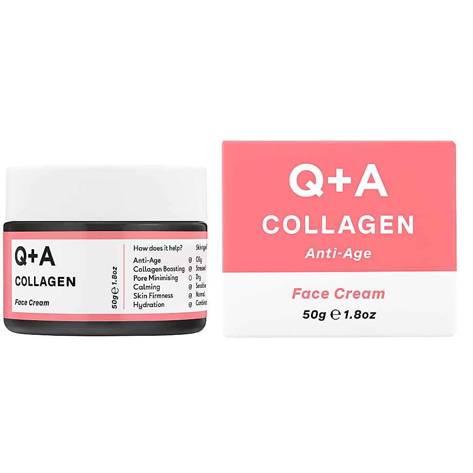 Q+A Collagen Face Cream - Gesichtscreme mit Collagen