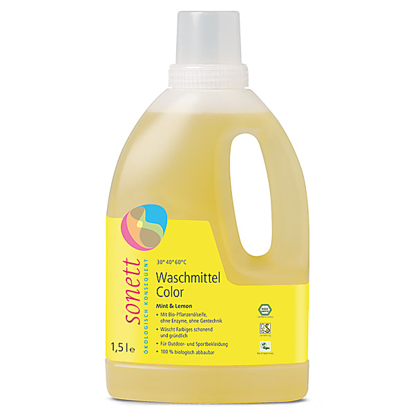 Sonett Waschmittel Color - Mint & Lemon 1.5 L
