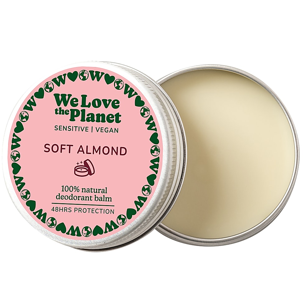 We Love The Planet Vegan Deo-Balm Soft Almond (empfindliche Haut) 35g