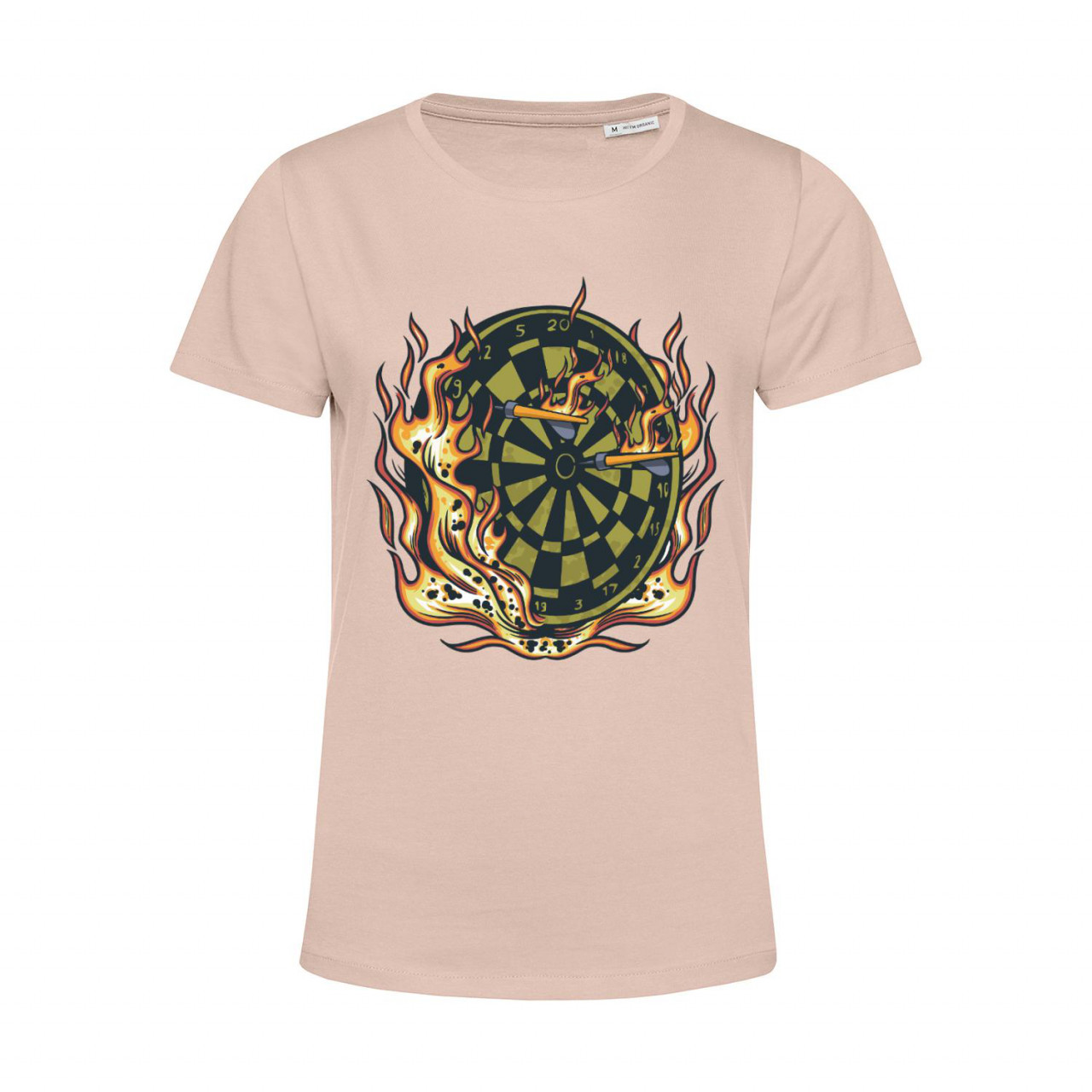 Nachhaltiges T-Shirt Damen Darts Board on Fire