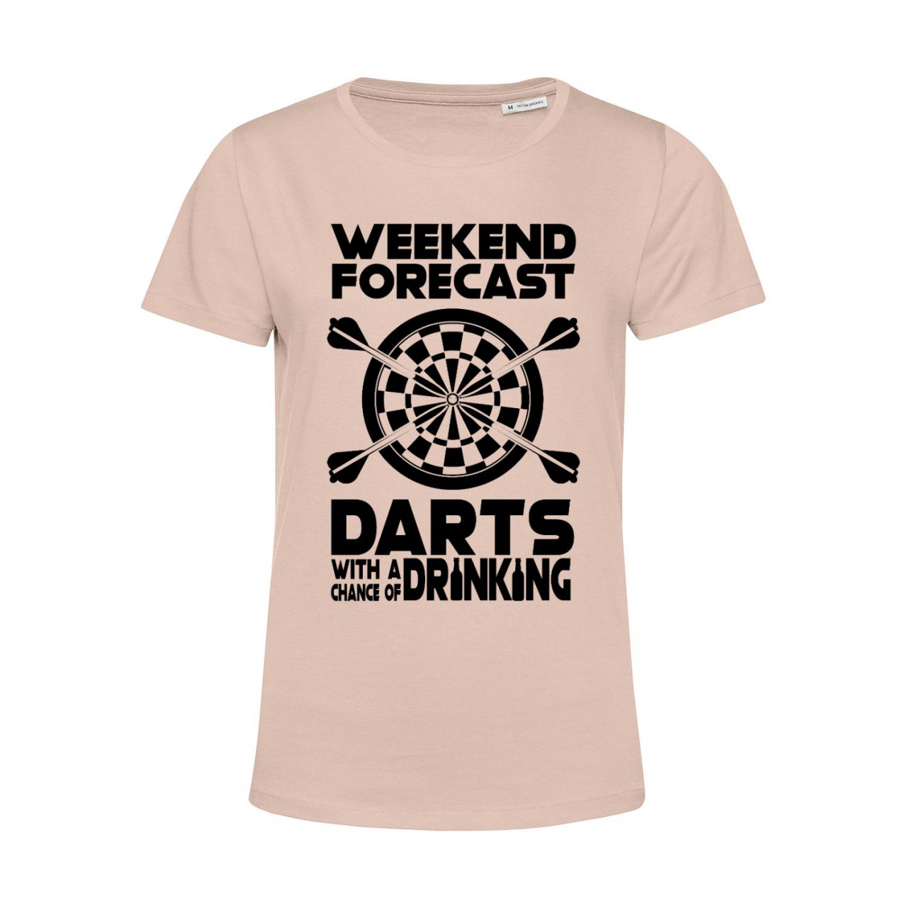 Nachhaltiges T-Shirt Damen Darts Weekend Forecast Darts