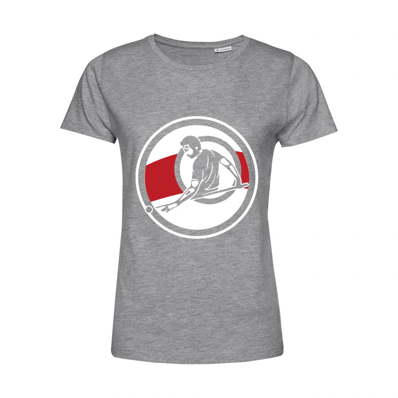 Nachhaltiges T-Shirt Damen Billard Spiel hinter dem Rücken