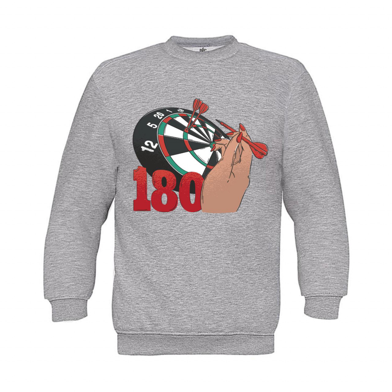 Sweatshirt Kinder Darts 180 Throwing Hand