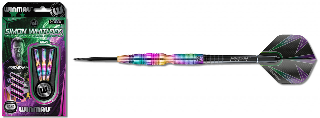 Winmau Whitlock Steeldart Urban Grip 1408 22 g oder 24 g