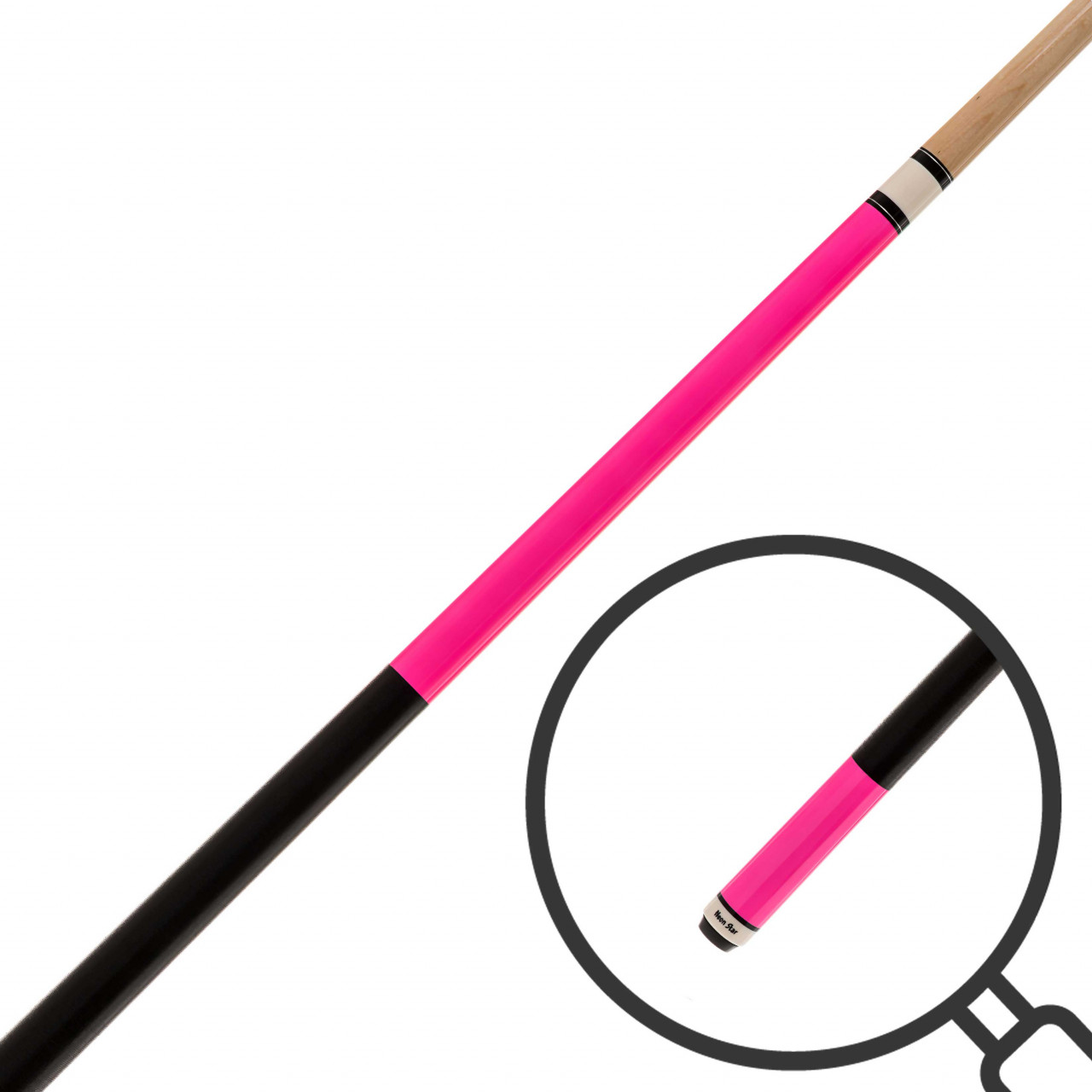 Poolqueue Neon-Star NS-3 pink
