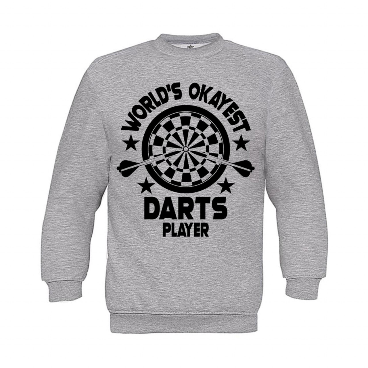 Sweatshirt Kinder World's Okayest Darts Player