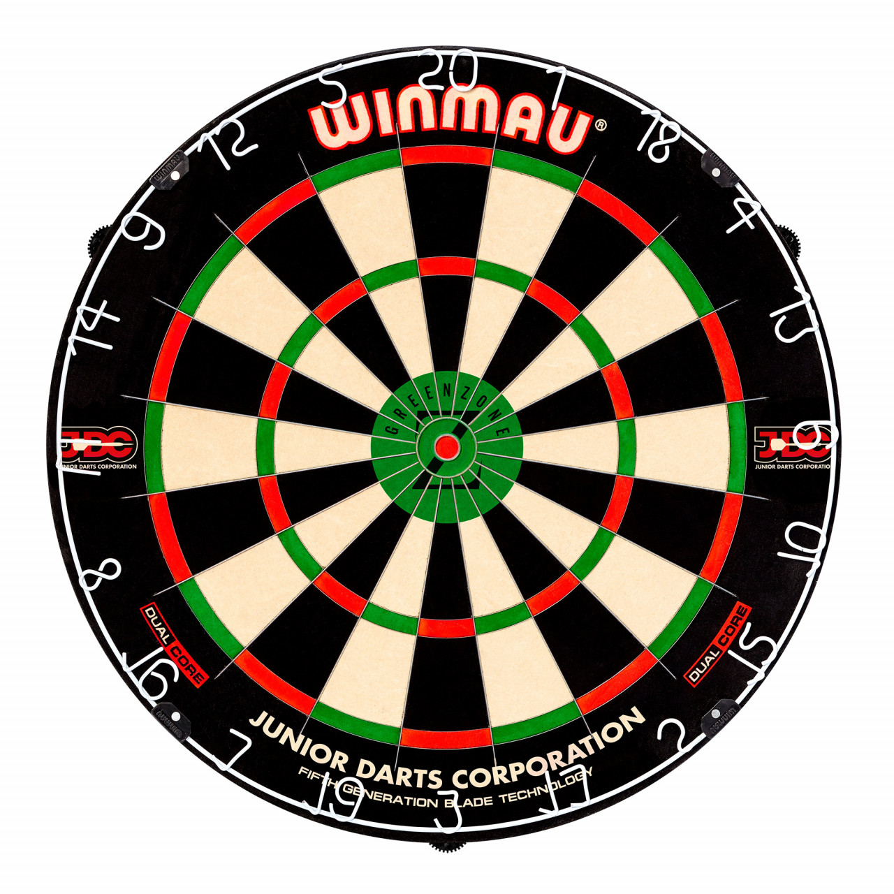 Dartboard Winmau Green Zone 3019