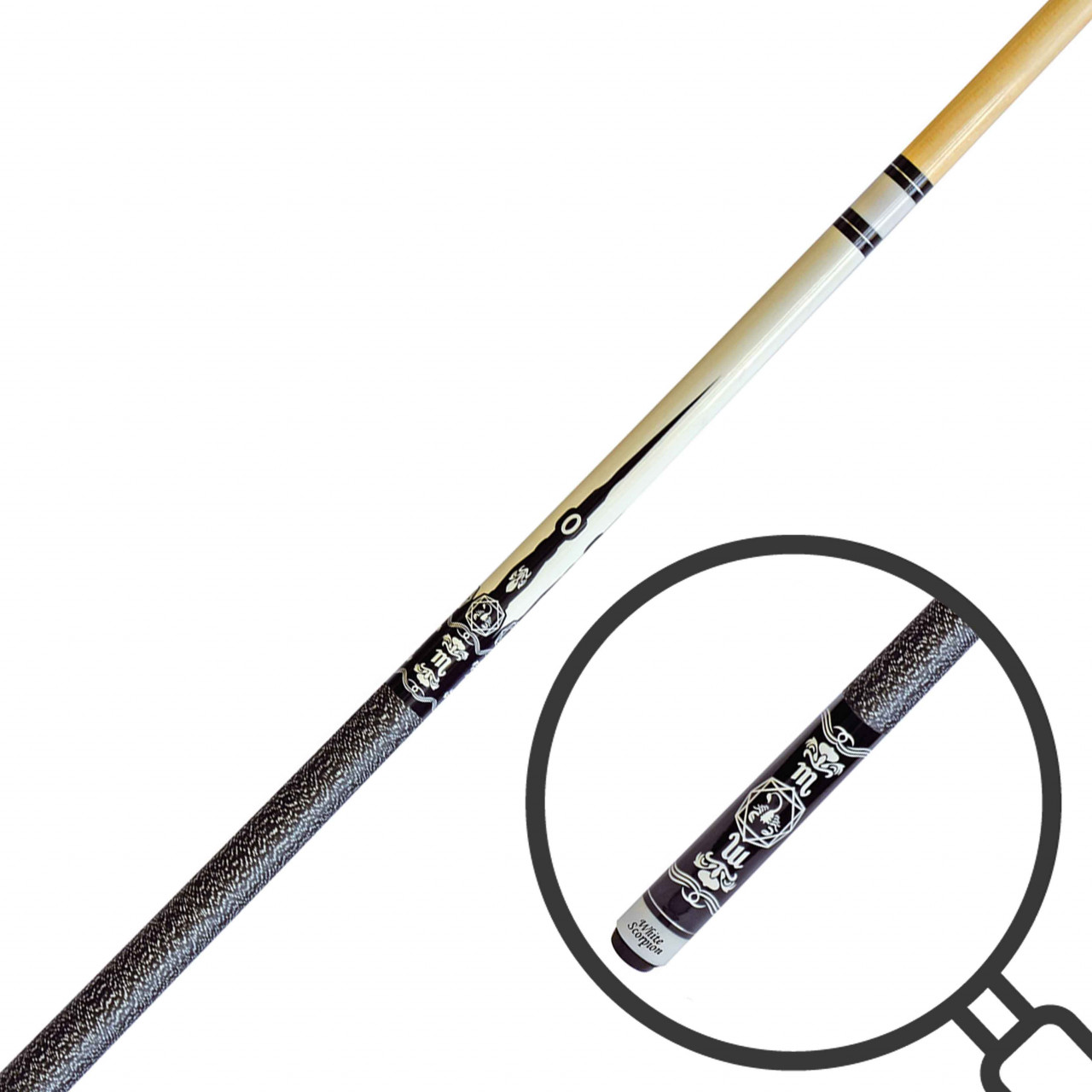 Pool-Queue 2-teilig 'WHITE SCORPION'