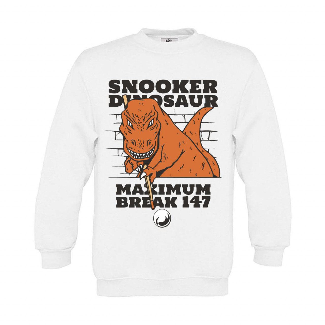 Sweatshirt Kinder Snooker Dinosaurier