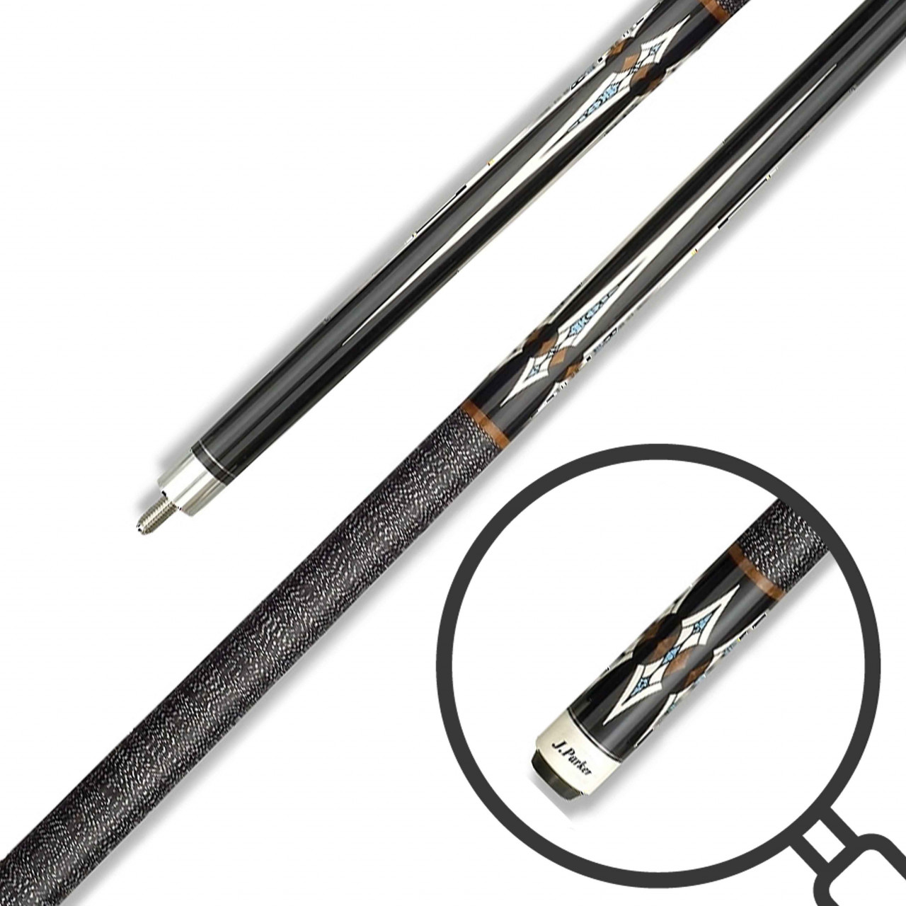 Poolqueue Modell J.PARKER JP-3 zweiteilig