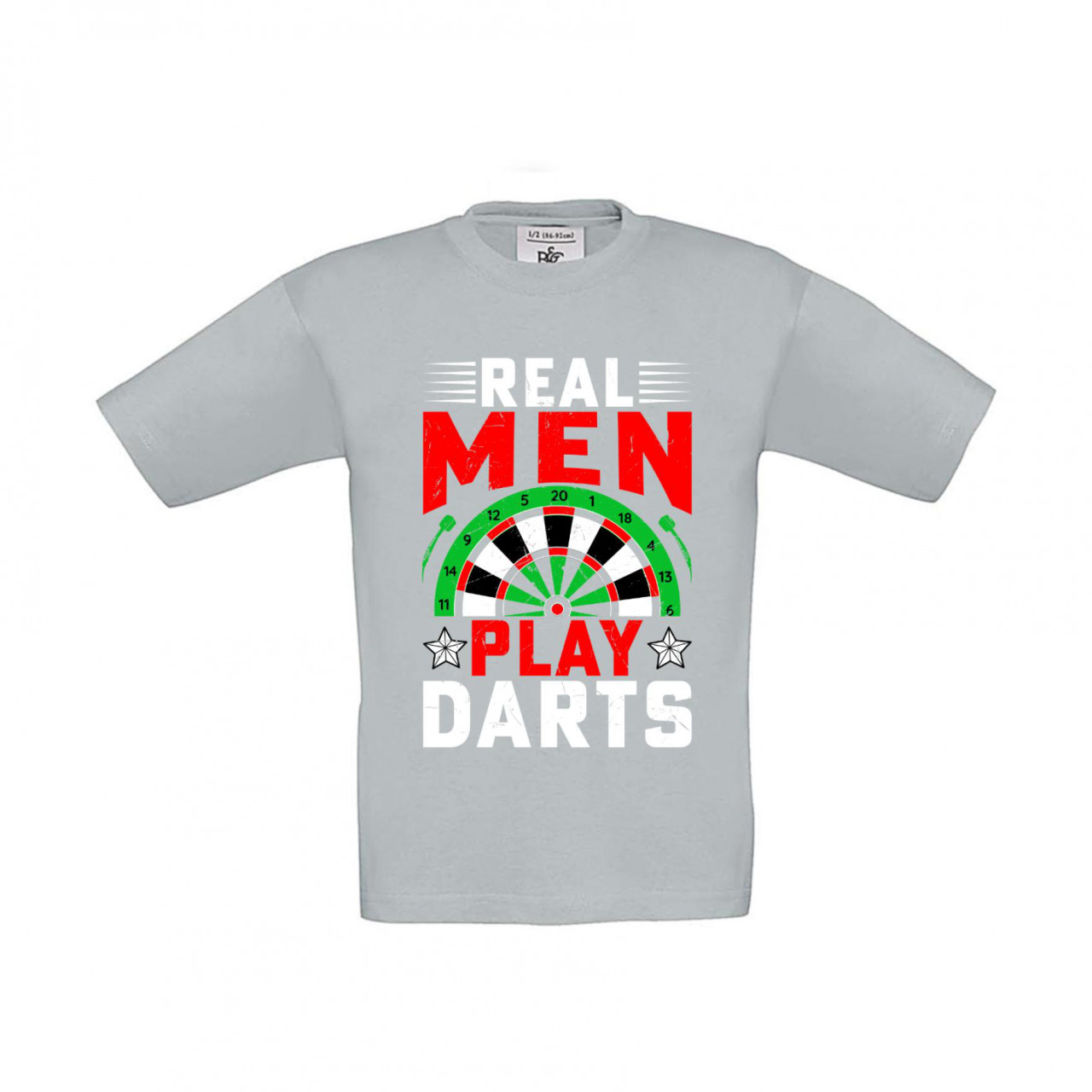 T-Shirt Kinder Real Men Play Darts