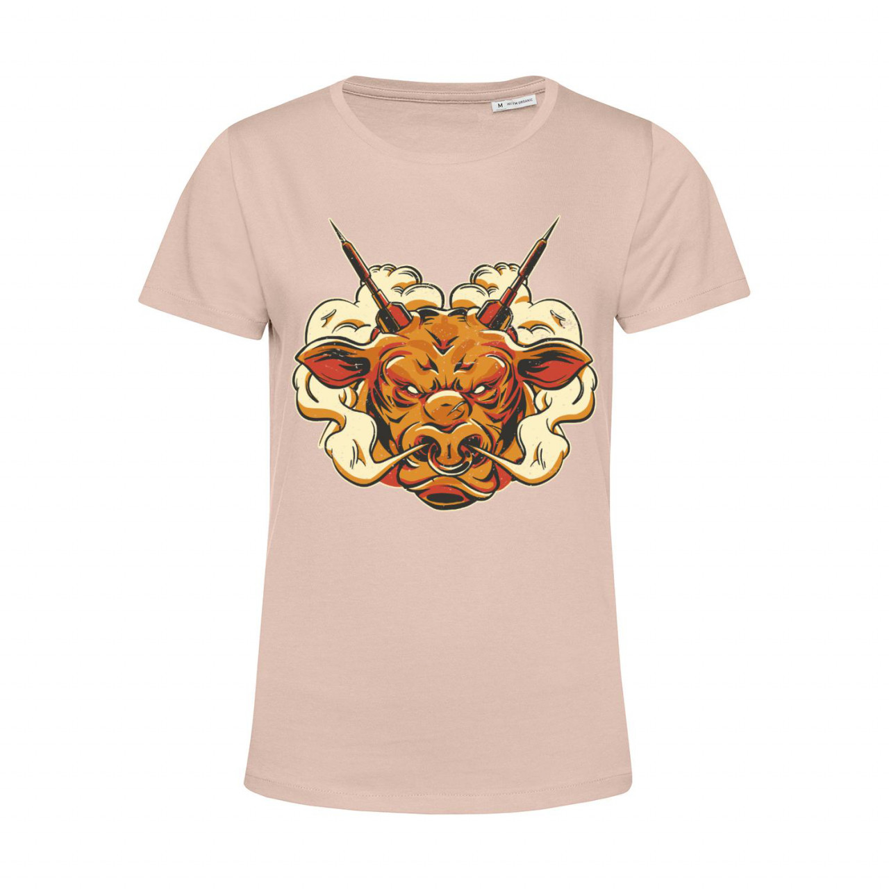 Nachhaltiges T-Shirt Damen Darts Angry Bull