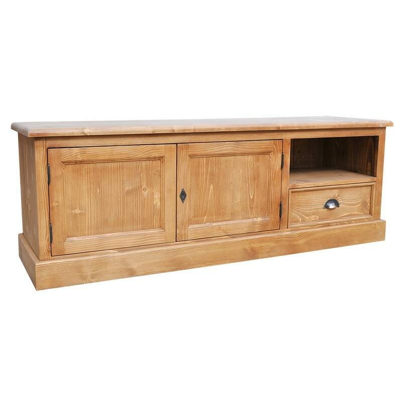 TV-Sideboard Hamburg mit Landhausoptik - Eichenplatte Konfigurator alles frei wählbar