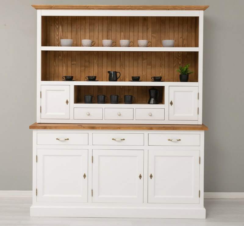 Großer Küchenschrank shabby chic