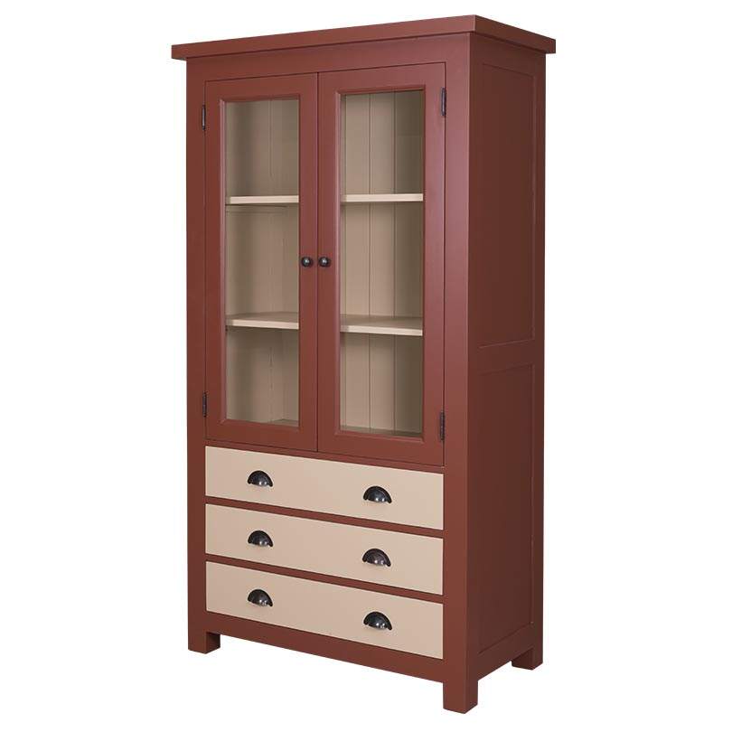 Landhaus Küchenschrank mit Schubladen shabby chic / antik look