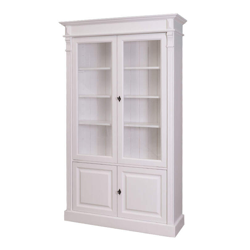 Nostalgischer Vitrinenschrank in Landhausoptik Konfigurator alles frei wählbar