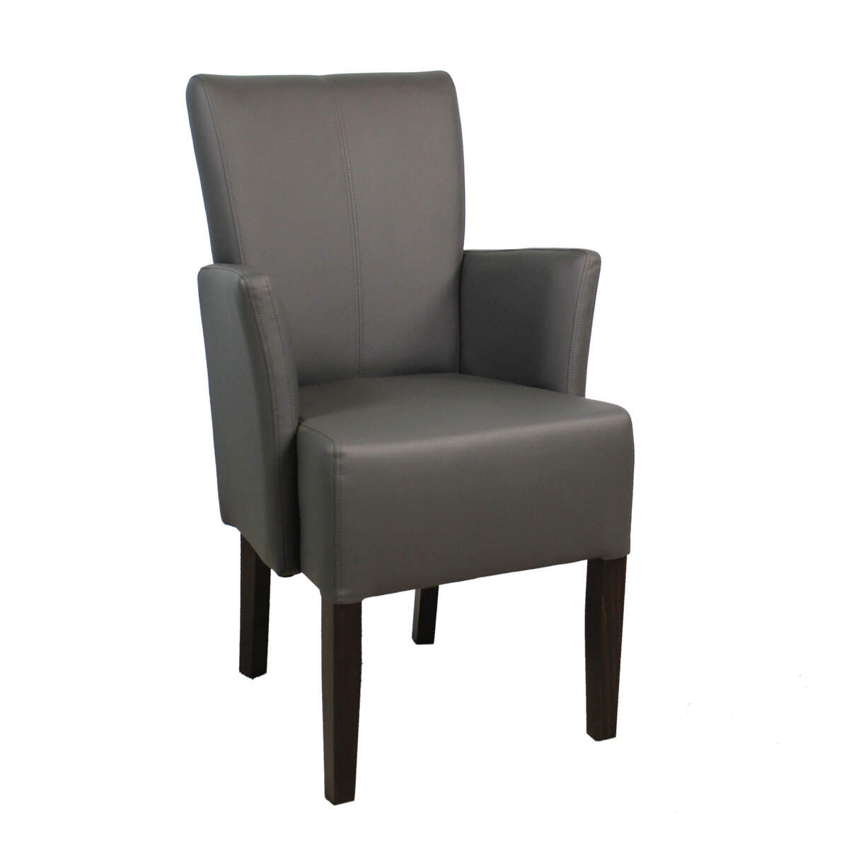 Gastronomie Polsterstuhl mit Armlehnen Osmo Kundenstoff beigestellt