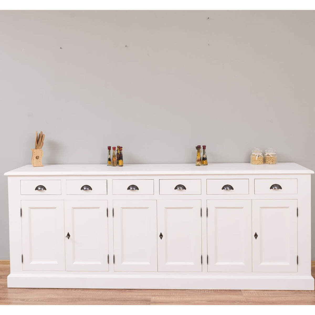 Esszimmer Sideboard Landhausstil altweiß