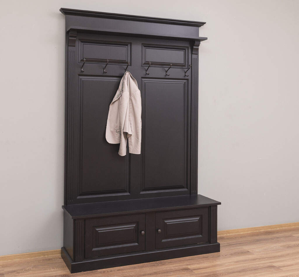 Landhausstil Garderobe schwarz