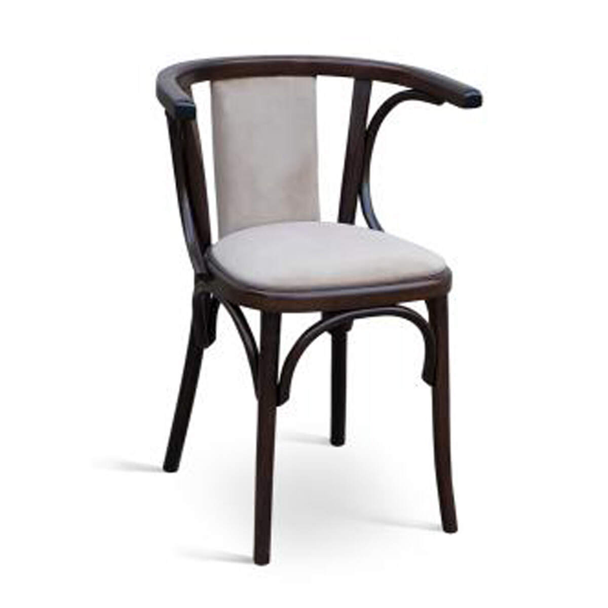 Gepolsterte Gastronomie Stuhl mit Armlehne Microfaserstoff