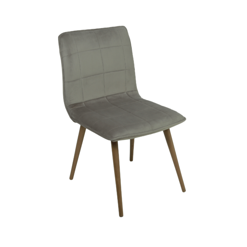 Esszimmer Polsterstuhl HANA NEW Samt meliert MONOLITH - wasserabweisend