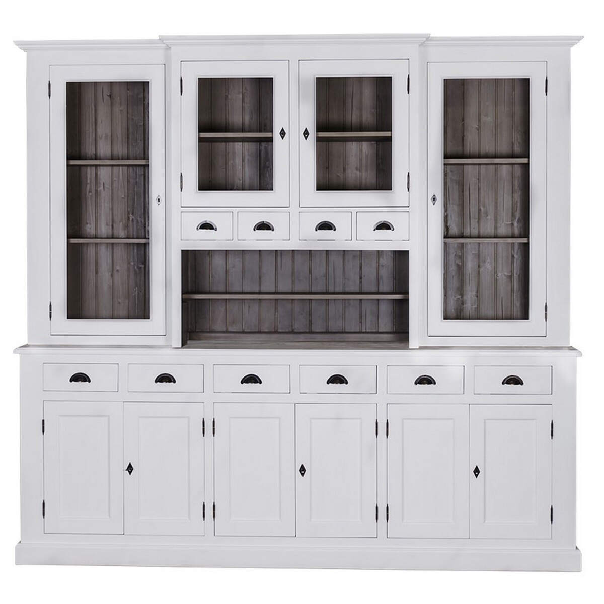 Große Buffet Vitrine mit Anrichte Konfigurator alles frei wählbar