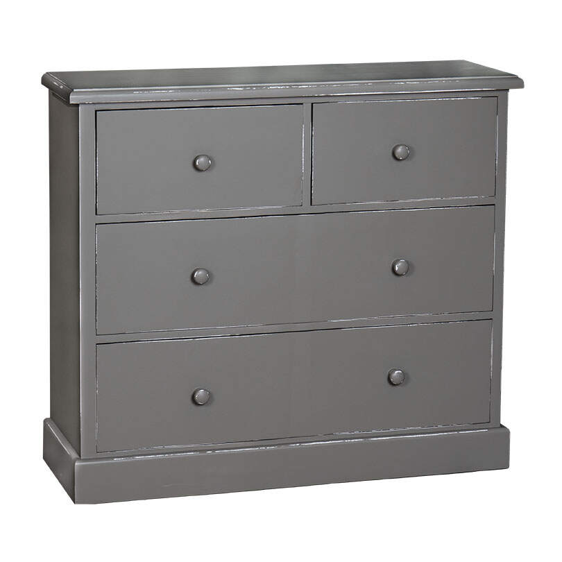 Solide Kommode vier Schubladen im Landhausstil Konfigurator alles frei wählbar